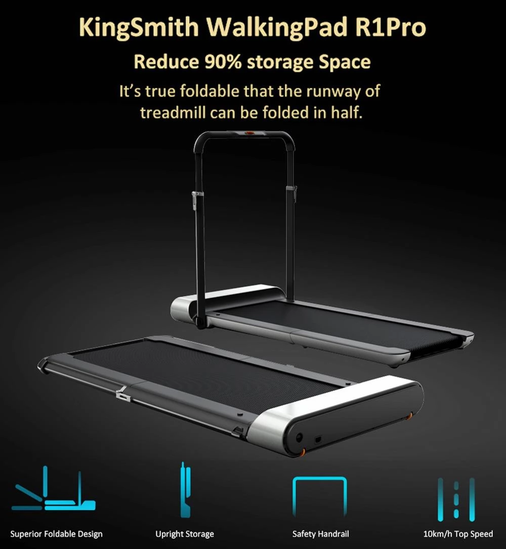Kingsmith WalkingPad R1 Pro Smart Foldable Treadmill (EU Version ...